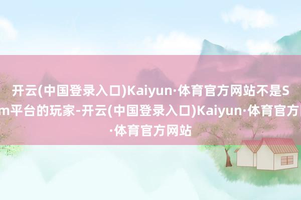 开云(中国登录入口)Kaiyun·体育官方网站不是Steam平台的玩家-开云(中国登录入口)Kaiyun·体育官方网站