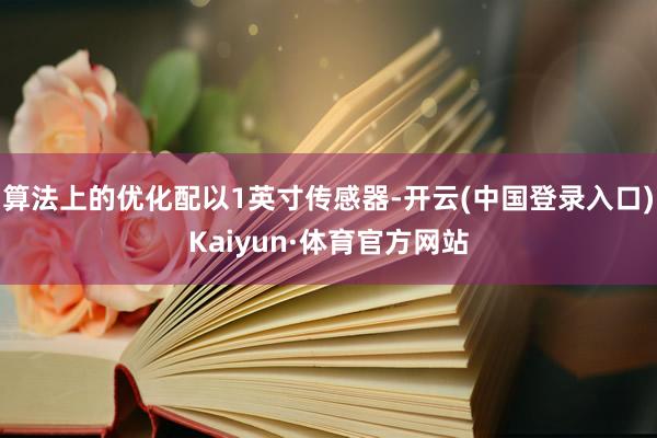 算法上的优化配以1英寸传感器-开云(中国登录入口)Kaiyun·体育官方网站