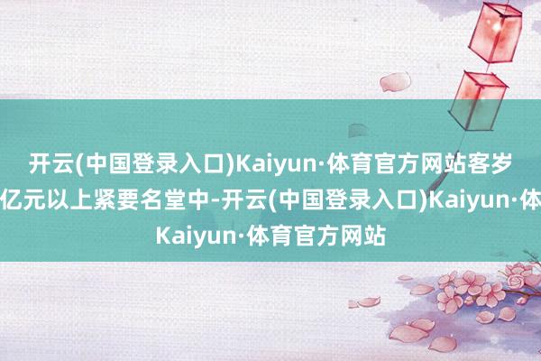 开云(中国登录入口)Kaiyun·体育官方网站客岁安徽省在建亿元以上紧要名堂中-开云(中国登录入口)Kaiyun·体育官方网站