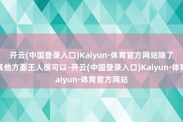 开云(中国登录入口)Kaiyun·体育官方网站除了政事稍低其他方面王人很可以-开云(中国登录入口)Kaiyun·体育官方网站